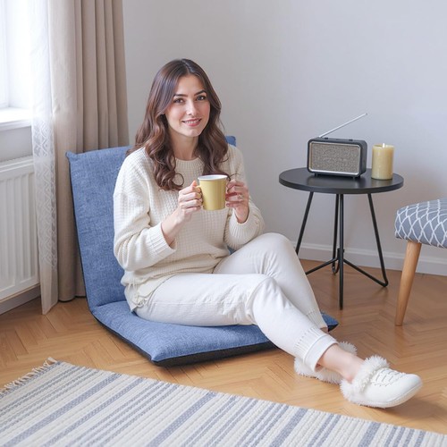 Adjustable folding floor chair - adjustable,
