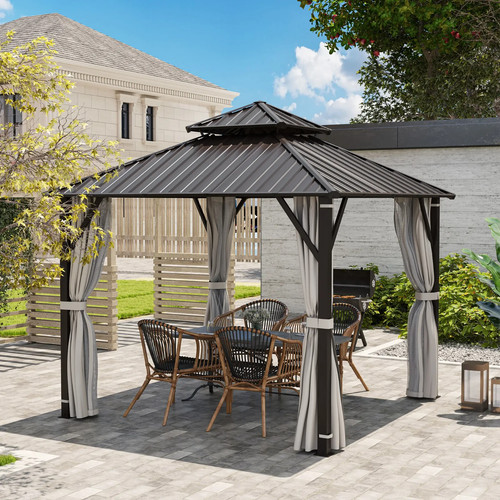Hardtop gazebo canopy roof - hardtop,
