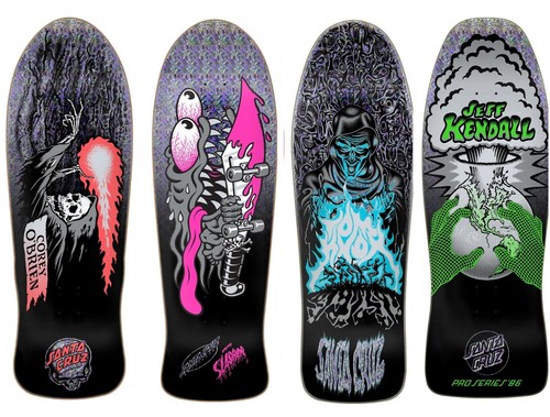 Santa cruz skateboard - santa, x