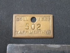 Taff merthyr colliery brass - merthyr,