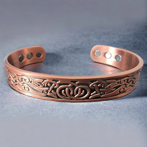Mens celtic copper magnetic - celtic,