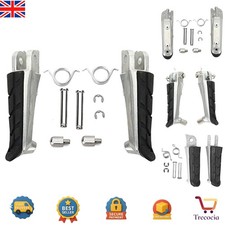 Custom Fit Front Foot Pegs for Honda CBR600F, CB600F, CB250 - Easy to Install
