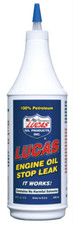 Engine Oil Stop Leak - 946 ml - Reduces Engine Noise - Lucas Oil 40278A