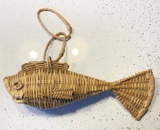 Rattan Wicker Fish Shaped