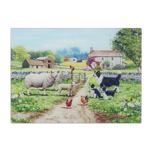 Tempered glass cutting board - tempered,