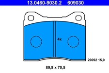 Brake pads 13.0460-9030.2 ATE for BMW 1502-2002 5 2500-3.3 2.5-3.2 Coupe 6