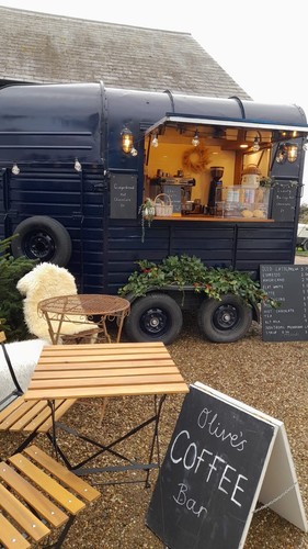 Vintage rice horse trailer - rice,