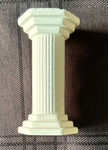 Plaster wedding cake - wedding, columns