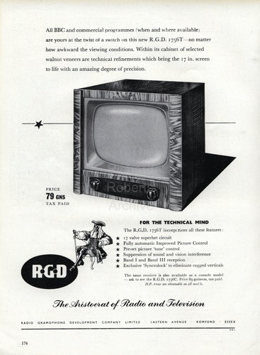 Original 1955 advert - , radio
