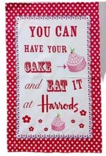 Have a Tea & Cake In Harrods