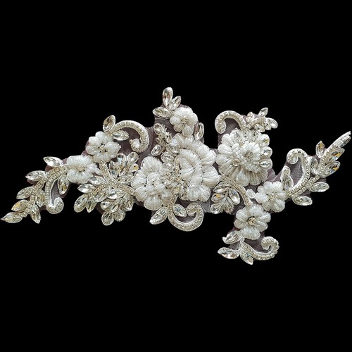 Rhinestone applique motif - applique,
