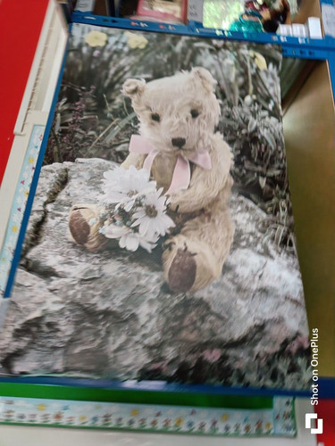 Poster teddy bear vintage 1992 - bear,