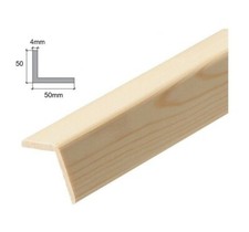 Pine Corner Trim 1m Angle Wood