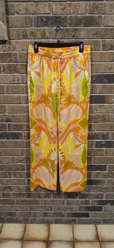 Zara satin printed wide - printed,
