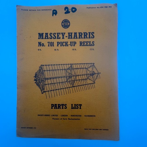 Massey harris 701 pick up - no., pick-up
