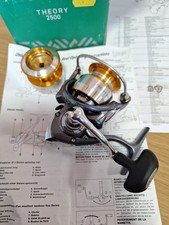 Daiwa Theory 2500 Spinning Reel and Spare Spool Excellent Condition