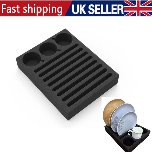 Foam cup plate - cup, plate+glass
