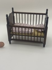 1:12 Dolls House Wooden Baby