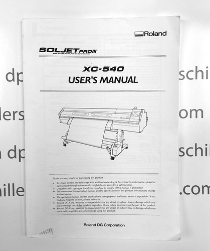 Roland 540 printer - xc-540,
