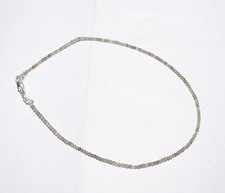 Sterling Silver Round Smoky