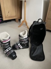 Salomon Ski Boots And Boot Bag