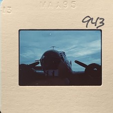 Vintage 35mm Slide B-17 Flying