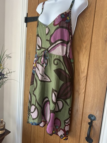 Joe browns green floral mini - joe,