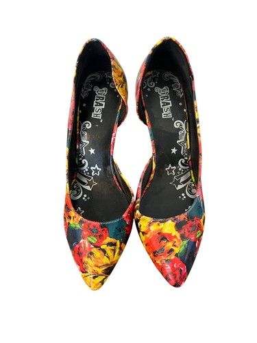 Floral print pointed - floral,