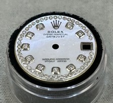Rolex Ladies MidSize Datejust Custom MOP String Diamond Dial 68274 68240 178274