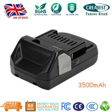 18V Battery For Hitachi BSL1815X BSL1825 BSL1830 C18DSLP4 DV18DBL 3500mAh Li-ion