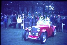  35mm Slide MG Midget Reg MG2367  Huddersfield Classic Car Show 1960's 