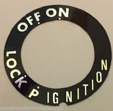 YAMAHA XT550 XT350 XT250  IGNITION SWITCH DECAL