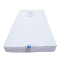 KATY® Superior Deluxe Bound Spring Cot Bed Sprung Mattress 140x70 x10cm Thick