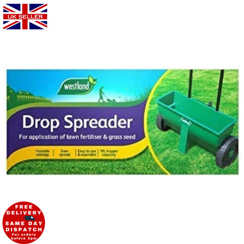 Westland lawn fertiliser drop - lawn,