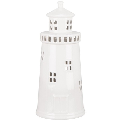 Ceramic lighthouse table lamp - table,
