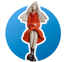 Hand Made Ceramic Sitting