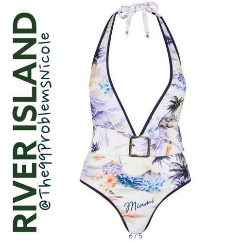 River island halter - river, one