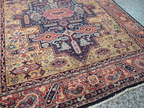 Semi antique turkish rug - turkish,