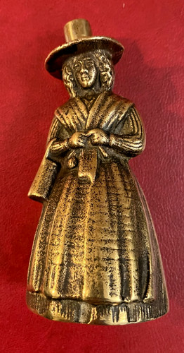 Nice vintage cast brass welsh - nice,