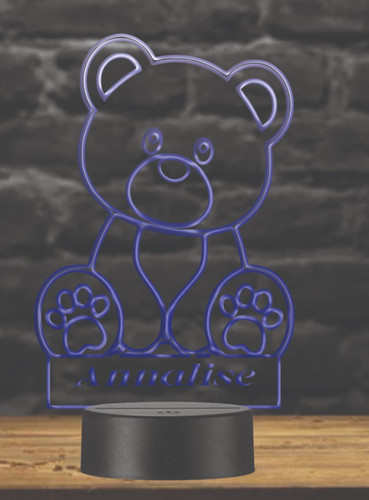 Bear gift night - gift,, add