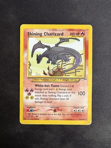 Shining charizard 107 - charizard, 107/105