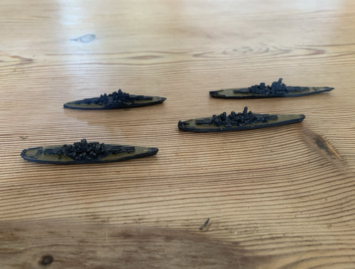 Davco 3000 painted wwii - 1/3000,