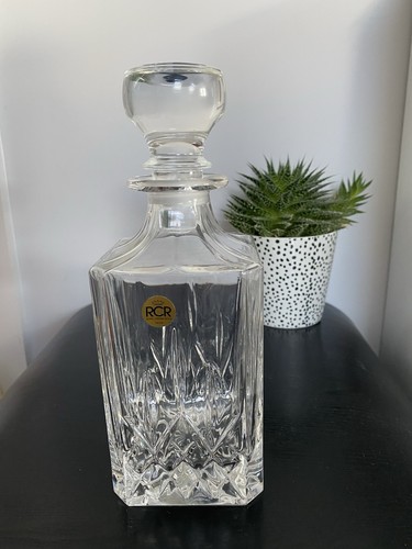 Vintage cut glass - cut, decanter