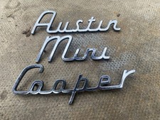 Mini/Cooper/badge/austin/morris/rally/race/classic/logo/boot badge/