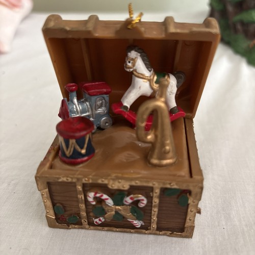 Toy chest christmas ornament - christmas,