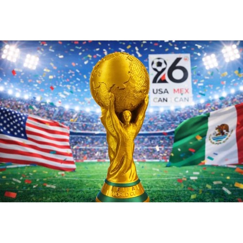 World cup trophy replica 25cm - cup,