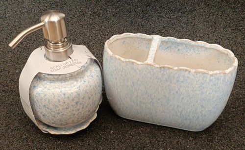 New next blue scallop set - blue,