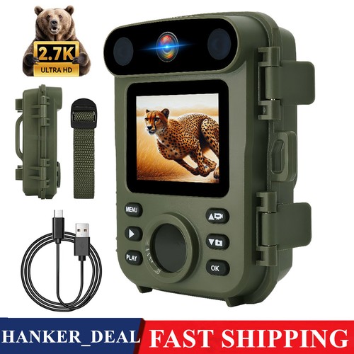 Lcd wildlife trail camera - lcd, 48mp