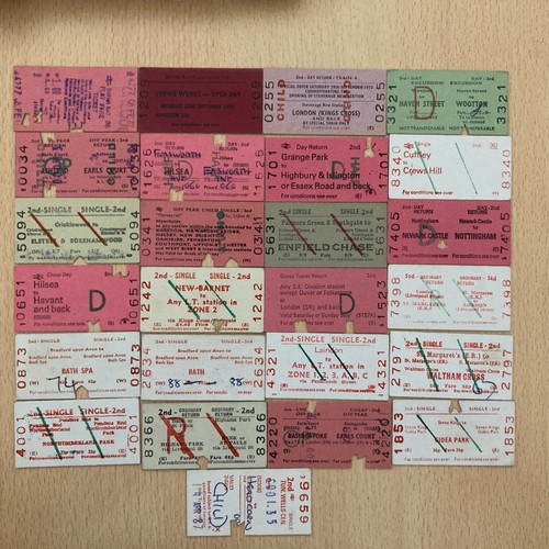 Railway tickets - 25.,
