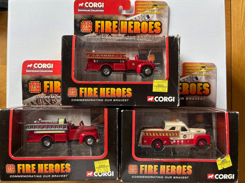 Corgi showcase collection fire - collection,
